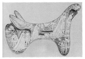 15th century 'Hungarian Dragon Order' saddle